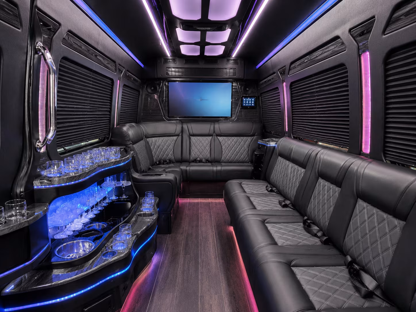 bus rental options for south bend trips