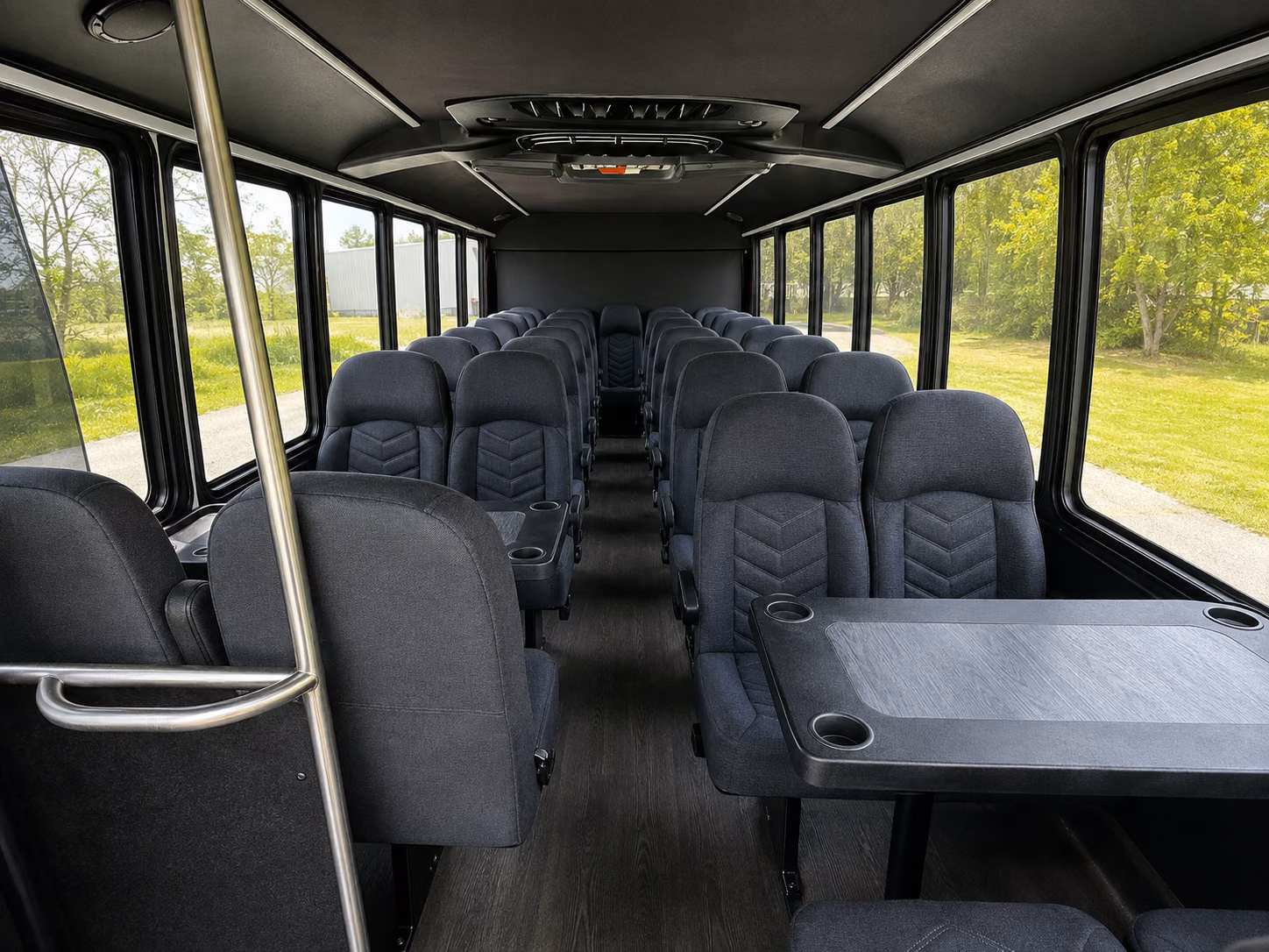 guest shuttles to ironhand wine bar and wedding venues around south bend